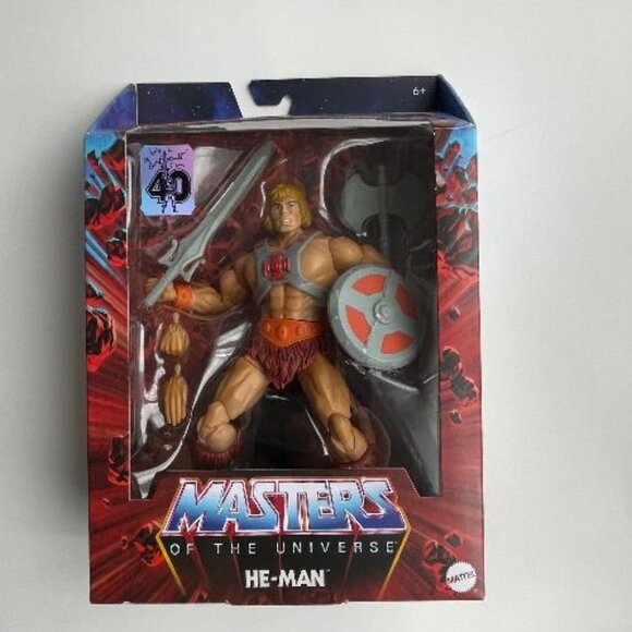 He-Man 7" Figure 40th Anniversary Masters of the Universe. Brand New. - Picture 1 of 6